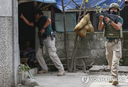 필리핀 마약과의 전쟁 [EPA=연합뉴스 자료 사진]