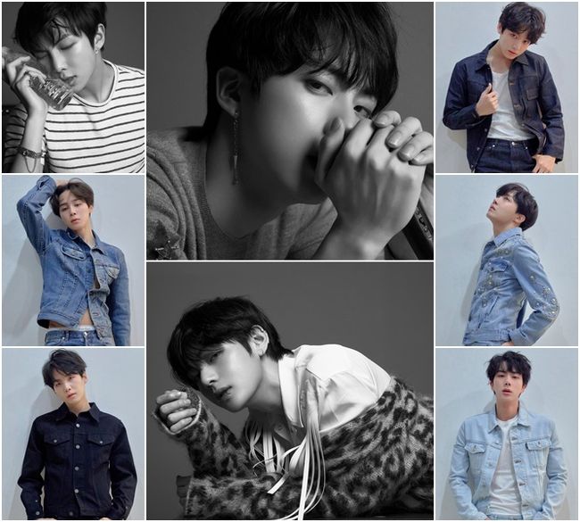 BTS has unveiled a new concept photo ahead of its comeback.BTS agency Big Hit Entertainment posted a message on the official SNS on the 9th at midnight, # BTS # BTS # LOVE_YOURSELF Tear Concept Photo O version and # BTS # LOVE_YOURSELF Tear Concept Photo R version.In addition, several new photos were posted: black and white photos showed the sexy of seven members of BTS, and the photos that were fashionable in denim fashion showed a refreshing feeling of youth.BTS is something. The seven-color charm of the personal photos was brilliant. RM and Jimin showed off their hot sexy, and J. Hop and Bü showed off their cool side.The political situation showed off mature masculinity, and Jean and Sugar took a sexy pose.BTS finished shooting the third regular album LOVE YOURSELF Tear title song music video on the 6th in Korea.(2018.05.07 solo report) This will be released on the 18th.In particular, BTS new song stage will be unveiled for the first time in the world at the Billboard Music Awards in the United States, one of the three major music awards in the United States.It is a meaningful comeback stage twice as much as the second consecutive year of Top Social Artist award.In addition, BTS will appear on NBCs The Ellen DeGeneres Show once again after its comeback, capturing American fans. Big Hit.