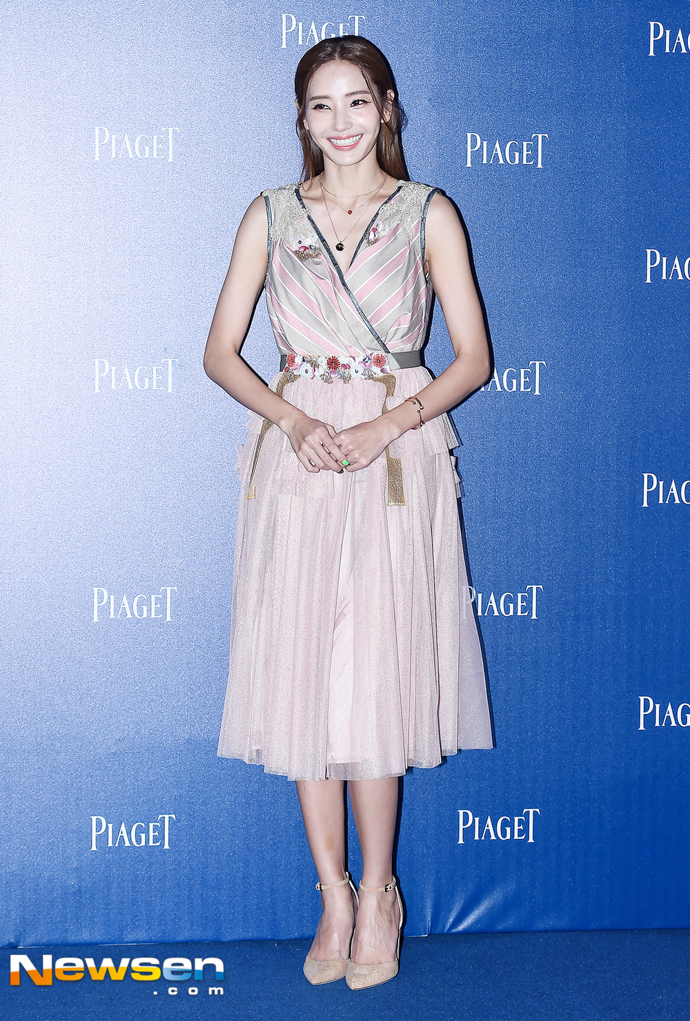 The Piaget photo event was held at K Contemporary Art Museum in Sinsa-dong, Gangnam-gu, Seoul on the afternoon of May 10.Han Chae-young poses on the day.kim hye-jin