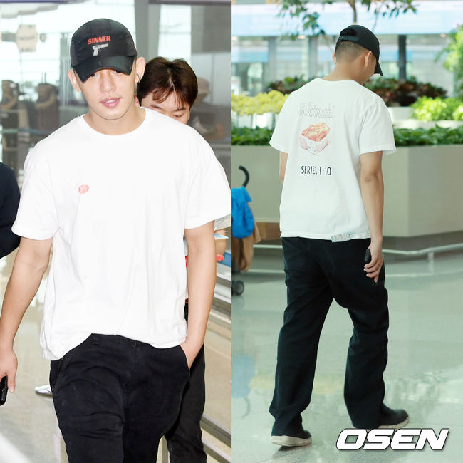 The film Burning Man team is leaving for Cannes through the Incheon International Airport 2nd Passenger Terminal on the afternoon of the 15th at the 71st Cannes Film Festival.Yoo Ah-in is heading to the departure hall.