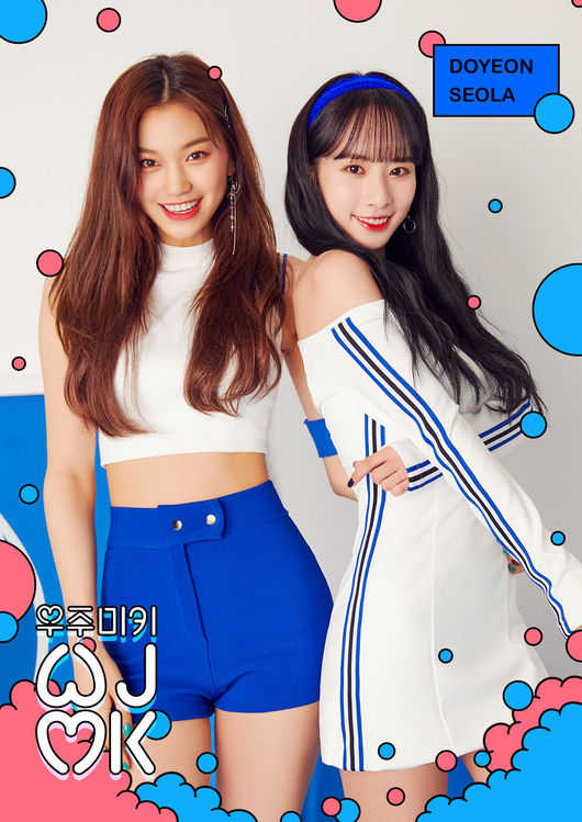Project unit Space Mickey has released a BLUE (Blue) picture with a refreshing appearance.WJSN and Weki Mekis agency Starship Entertainment and Fantasy O Music captured the Attention on the official SNS channel on the 15th, posting the picture of Woosung Mickey and Doyeon.WJSN Seolah and Weki Meki Doyeon in the public picture produced a youthful atmosphere by wearing a sporty look with a blue pattern mixed.Seolah showed a fresh and perfect S line with an off-shoulder white dress, and Doyeon showed off cuteness and innocence with white top and blue short pants.Seolah and Doyeon attracted the attention of the fans with their colorful appearance in a clear and refreshing picture.Woosung Mickey Seol-ah and Do-yeon have fully digested Crush in the BLUE (Blue) pictorial following the fresh GREEN (Green) pictorial released earlier, raising expectations by introducing fantastic chemistry as a project unit group.Space Mickey is a member of WJSN, a next-generation girl group prospect, - Luda and Weki Meki member Yu-jung - Doyeon united as a group and caused a topic.The special unit project Space Mickey of two attractive girl groups will be conducted with the concept of Crush.Already, I have focused on Attention, breaking 10 million hearts in two consecutive Naver V Lives.WJSN debuted in February 2016 with Momomo, and has been continuing the groups activities with Secret, Touching You, Happy and Dreaming Heart.In addition, the members have proved their high interest in various fields such as music, acting, and entertainment.In addition, WJSN is celebrating its third year of debut this year and holding its first fan club opening ceremony, showing steady growth, and is looking forward to the next move.Weki Meki was active in February with the title song La La La for her second mini-album LUCKY.In addition, from February, 60 days of web reality Weki Meki Mohae planned for 60 episodes, the unconventional appearance and the sense of entertainment like the sense of the hearts of the fans captivated.On the other hand, Space Mickey will release a single in June and start full-scale project group activitiesstarship entertainment