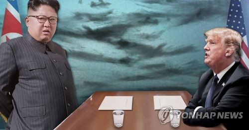 북미정상회담 먹구름·북한 조미수뇌회담 재고려 입장 (PG) [제작 최자윤] 일러스트, 사진합성