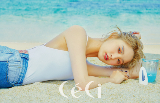 Zheng He, the visual youngest of the idol group EXID, returned to the solo picture.In the June issue of CeCi, the Beauty pictorial, which was conducted in the background of Sea, revealed a beautiful face as well as a resilient body that was covered by the youngest image.The long limbs and solid body lines also gave the impression of the field staff to the stylish digestion of the Rash Guard, and continued shooting with the professional figure with the passion to enter the cold sea in early May.In this picture, I made a variety of Make ups in Zheng Hemans style, from the glow Make up that moved the moment of Sunset to the eye to the make up that gave the point to the red lip.In the Beauty interview, which was followed by the photo shoot, When summer approaches, we will re-establish the exercise plan first, and we will increase the amount of exercise by paralleling PT to Pilates, which has been steadily doing this summer.He also revealed tips to maintain a solid body in the season of increasing exposure, and introduced the EXID members and episodes that occurred on the beach during filming in Vietnam.Zheng He, who made the atmosphere of the filming scene with his candid gesture, also unveiled his own India Summer Make up method on the spot.The cool picture of EXID Zheng He full of refreshing beauty can be found in the June issue of CeC and CeC Digital (www.ceci.co.kr), and the video of the India Summer Make up tip and Sea traveler of Zheng He can be found on the CeC Instagram and Facebook pages.