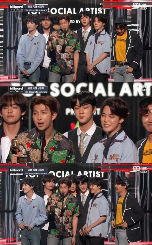 The 2018 Billboard Music Awards BTS was the winner of the top social artist category for the second consecutive year.The 2018 Billboard Music Awards were held in United States of America Las Vegas on the 21st (Korea time).The BTS was also pleased to win the top social artist category this year, following 2017: Justin Bieber and Sean Mendes.BTS will unveil its regular 3rd album title song Fake Love on the 18th at the Billboard Music Awards. In this regard, BTS said at the red carpet event, It is a miracle.I think I came here because of my fans. I will do well. Their title song Fake Love and other albums succeeded in line-up the music charts, and all songs entered the global top 200 chart of Sporty Pie, the worlds largest music streaming company.In addition, Shinbo has proved to be the biggest popularity by climbing the top chart of 52 regions, including the United States of America UK and 65 iTunes top album charts in the world.Mnet Broadcasting Screen, Billboard SNS