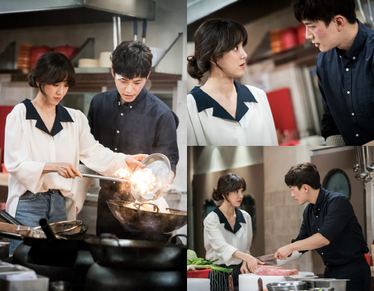 The fiery Kitchen of oily melodies Lee Joon-ho Jung Ryeo-won has been spotted.SBS Wall Street Drama The Oily Melody (playplay by Seo Sook-hyang/director Park Sun-ho/Produced SM C&C) is drawing a hot response as the romance bursts.Two men and women (Lee Joon-ho) and Dan Sae-woo (Jung Ryeo-won), who were hurt by love, decided to cheat together, dumping the past in a trash can.The two people who kissed the surprise made the viewers who were watching.A romance that set the flames with an unexpected kiss.While the bitter story of Seopung and Dansaewoo, which saw the bitter taste of love, is empathizing, it makes me wonder what kind of development of the night relationship between the two people who promised only today without tomorrow.In the meantime, the production team of The Oily Melody will show the appearance of Seopung and Dansaewoo together in The Kitchen ahead of the 11th to 12th broadcasts today (22nd).The Dansaewoo, cooking to the lead of the west wind, is hot and the tension of the two people is getting hot.In the open photo, the western wind and the sweet shrimp are cooking like a body because of the arm injury of the western wind.When the westerly wind catches and shakes the wok, the westerly shrimp stirs the material with a ladle, and the storm wok of the westerly wind, the appearance of the wokling shrimp scrambling on the flame map, seems busy.Above all, it is the breathtaking tension that flows between the two that attracts Eye-catching.Only ITZY focuses on cooking, and the two shots of the two strangely excited people make you look forward to seeing more.Two men and women who suddenly kissed each other were hit again in The Kitchen.It is noteworthy that two people who made unpredictable chemistry, and what surprise scene they will create.The oily melodies production team said, There will be a big change in the relationship between the westerly wind and the sweet shrimp, and the change that comes with unexpected accidents will bring both chewy tension and excitement.I would like to ask a lot of expectations for The Kitchen Chemie, which is made by Lee Joon-ho and Jung Ryeo-won On the other hand, SBS Moonhwa Drama oiled melodrama is a romantic The Kitchen play that depicts the love story of three men and women who are hotter than boiling oil in a hot work.The fiery Kitchen by Lee Joon-ho and Jung Ryeo-won can be seen on SBSs The Oily Melody 11–12 episodes, which airs today (22nd) at 10 p.m.