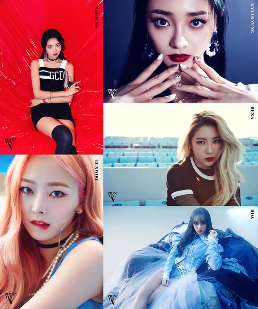 The first unit, Pristin V, introduced by the group Pristin, unveiled the official photo.Pristin V released Veil ver.s personal official photo on the official SNS channel at midnight on the 23rd, and announced that a comeback is imminent.The members of the public official photo captured Eye-catching at once with a unique visual, and the charismatic eyes added an intense atmosphere.In particular, member Na Young stared at the camera in an intense red background and poured out an overwhelming force, and Lena gave a more intense atmosphere, such as giving points with a blonde hairstyle and red lipstick.In addition, Eunwoo made the charming beauty of the pink hair and makeup more remarkable, and Roa made a cold and strange atmosphere with blue series from hair color to costume and background.The last public appearance was a close-up shot that showed a breathtaking beauty and got an explosive response from fans.The official photo released on this day is Veil ver. It has a dark concept different from the existing Pristin, and it attracted Eye-catching with a different charm. It is getting hot attention to what feeling it will show in the official photo of UnVeil ver.Attention is focusing on the differentiated appearance of the unit Pristin V, which will be first introduced in this rising expectation, through its new album Like a V and the title song Get It.Meanwhile, Pristin V is about to release a new single album Like a V through various online music sites at 6 pm on the 28th.pladis entertainment