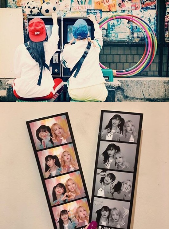 MAMAMOO Moonbyul and Red Velvet Seulgi have released four-cut photos.Seulgi told Red Velvets official SNS on Sunday: Selfish with Moonbyul sister, today at 6 oclock, the soundtrack, the movie will be released.I was so glad to be able to participate in my sisters first Solo song. Please look forward to it all. In the public photos, there are four cuts of Moonbyul and Seulgis joyful times.In the photo, the two are leaning on each other, and they are posing with a sweg or a heart pose.On the other hand, Moonbyul will announce its first solo song Selfish through various music sites at 6 pm on the day.Seulgi participated in the feature and has a negative meaning of selfish in advance, but it is a song that fills warm comfort and confidence to those who lose their happiness by other peoples standards, saying, What if I try for my own happiness even if it is sometimes selfish?Photo: Red Velvet Official SNS