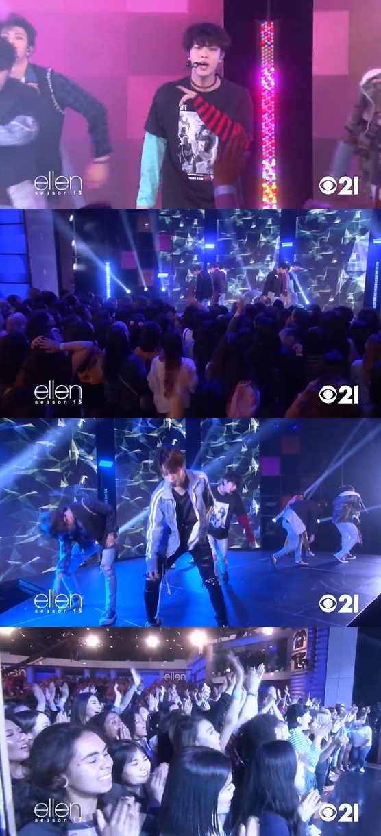 Idol group BTS (RM Sugar Jean Jungkook J-Hope V) presented a spectacular performance at the Ellen de Generus Show.BTS appeared on the United States of America NBC popular talk show The Ellen de Generus Show on Wednesday morning (Korean time).On the day, BTS staged Fake Love (FAKE LOVE); fans at the scene at BTSs spectacular performance cheered enthusiastically.At the end of the stage, BTS showed an ending pose, and Ellen DeGeneres joined the stage and joined the formation of BTS.On the other hand, BTS released its regular 3rd album LOVE YOURSELF Tear through the main online soundtrack site on the 18th and resumed its activities.BTS swept major charts both domestically and internationally shortly after its release, showing off its global influence.In addition, BTS first presented the title song Fake Love on stage at the 2018 Billboards Music Awards, which ended on the 21st (Korea time) at United States of America Las Vegas, and also won the top social artist awards for the second consecutive year.