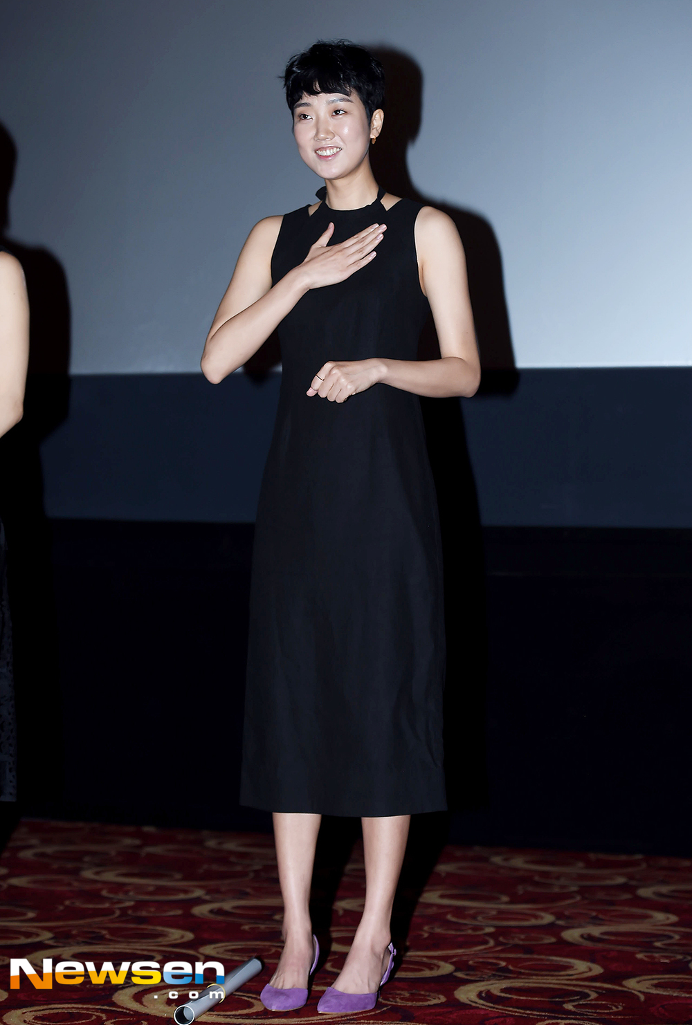 The movie Believer stage greetings were held at the Gimpo Airport in Lotte Cinema, Banghwa-dong, Gangseo-gu, Seoul, on the afternoon of May 27.Lee Ju-young attended the day.Meanwhile, the film Believer (director Lee Hae-young) is a crime drama depicting the war of the poisonous people unfolding over the reality of the ghost drug organization that dominates Asia.kim hye-jin