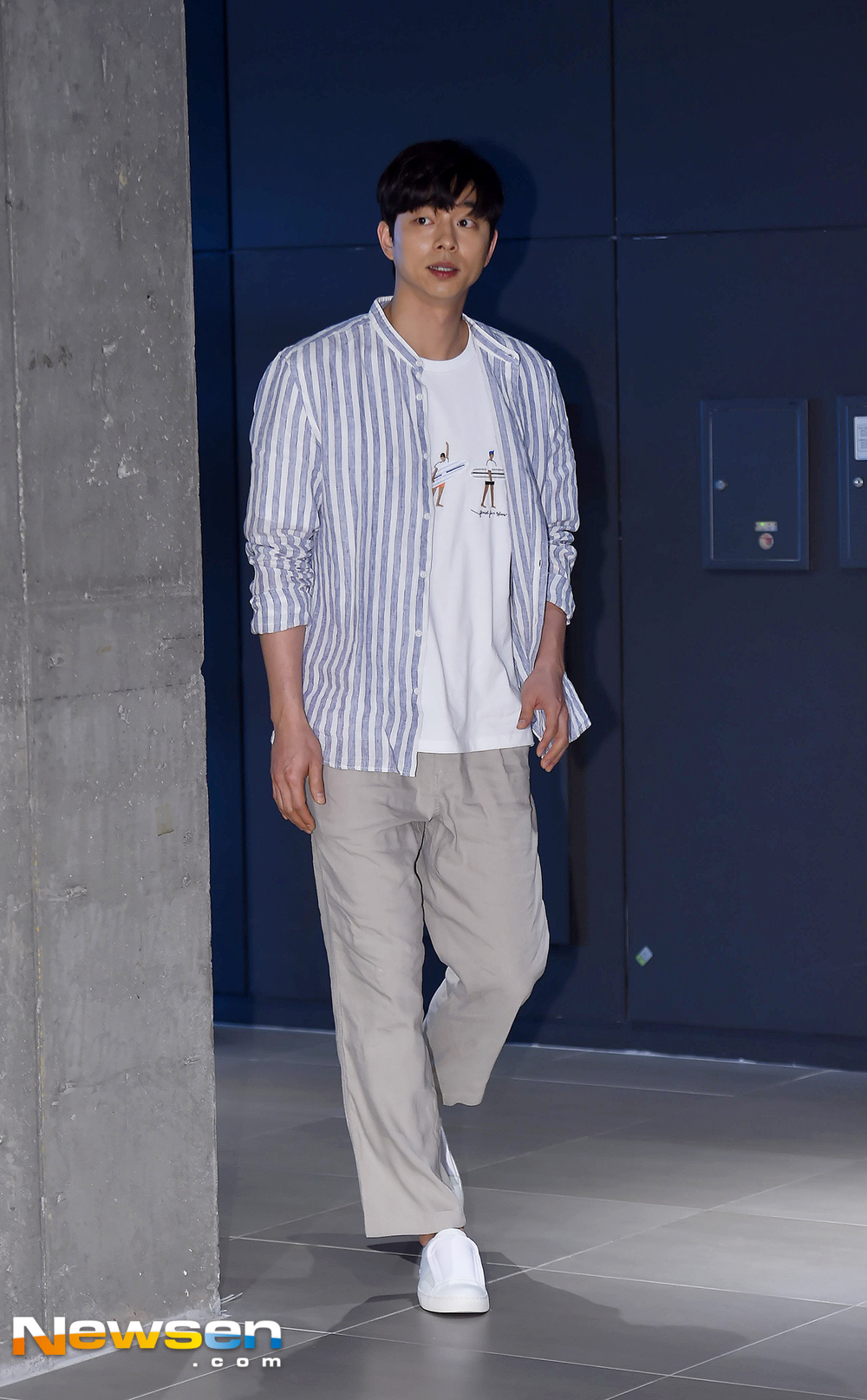 The Epigram Gong Yoo photo event was held on May 29 at the Seoul Yongsan District IPark Mall.On that day, Gong Yoo is taking a stand.kim hye-jin