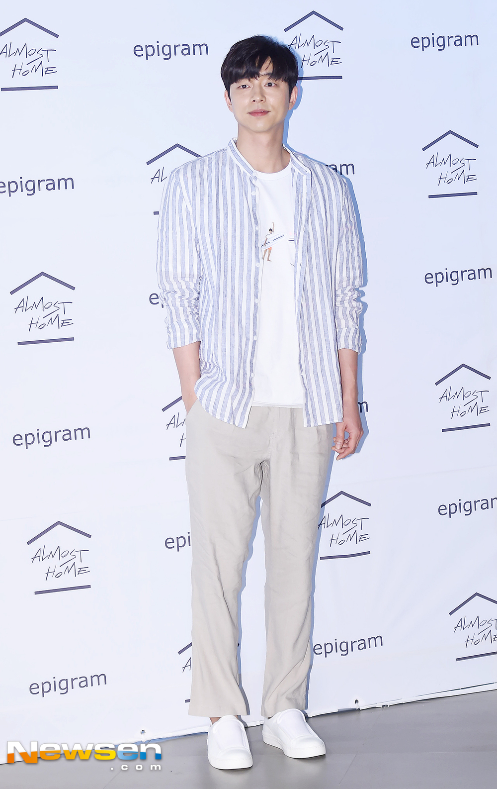 The Epigram Gong Yoo photo event was held on May 29 at the Seoul Yongsan District IPark Mall.On that day, Gong Yoo poses.kim hye-jin