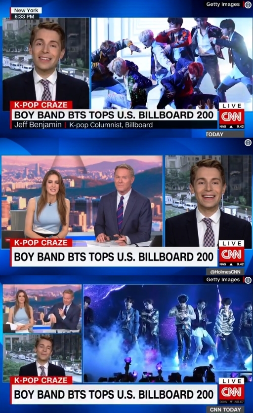 Group BTS was hit by a double slope to top Billboards 200 and top Billboards Hot 100 10.United States of America foreign media is paying attention to the growth of BTS and focusing on Kpops scalability.BTS ranked #1 on the Billboards 200 with its third regular album LOVE YOURSELF Tear on the 27th (local time), and #10 on the Billboards Hot 100 with its title song Fake Love on the 29th.It is the highest record collected by the Kpop group.To illustrate the difference between the Billboards Hot 100 and the Billboards 200, the Billboards Hot 100 is a music chart and the Billboards 200 is a music chart.In other words, BTS is emerging as a rising star in United States of America, collecting a lot of sound sources and music.It can be seen that it has surpassed the index of simple fandom and has reached popularity.Is it because of the unprecedented performance of Billboards Hot 100 10th and Billboards 200 1st place?The Billboards Music Awards Top Social Artist Award Award for the second consecutive year, the first Million Sellers, and the music video 100 million views in nine days, are relatively less weighty, so the global momentum of BTS is enough to guess.United States of America foreign media also began to focus on BTS and Kpop in general.They are analyzing why Korean music and sound recordings, which are unfamiliar to them, are the top performers in the United States of America music market. (BTS favourite) is also a major event for the entire world of music, Billboards Kpop columnist Jeff Bridges Benjamin told CNN.At the United States of America, which has the largest music industry in World, it shows that good music is ready to listen to songs with an open mind, even if it is not an English song. Jeff Bridges Benjamin said, Kpop has been attacked for a long time as there is no depth and commercial factory music, but BTS has set new standards by making songs and putting messages. They are talking much more. Grammy also said on the 29th, Koreas superstar group is taking control of the North American charts and is shaking up the status of Kpop. Through songs, dances and music videos that tell their stories, they are receiving deeper support from the United States of America society.BTS is original, he wrote in a rave review.Even in the country, their spirit remains: President Moon Jae-in sent a congratulatory message to BTS, saying: By BTS, Korean pop music has taken a step further towards the World stage.We are able to sympathize with life, love, dreams and pain with the young people of World in the language of music called K-POP of our young people. We support BTS dream of becoming the most influential singer in World.DB, CNN broadcast screen, Moon Jae-in president SNS