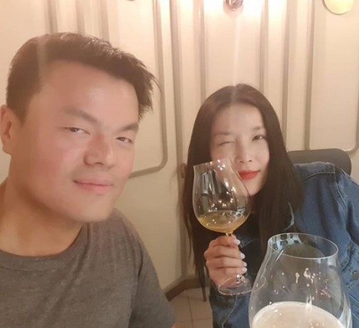 Singer and producer J. Y. Park delivered a message of support for Yubin, who made his solo debut.J. Y. Park wrote on his instagram on the 5th, Finally, a new song for Yubin solo came out, and Yubin has really prepared a lot, so please listen to it once and especially watch the music video.In particular, J. Y. Park praised Yubin as pretty, nice, pure, humble, sensible, sexy and warm Yubin.Also, J. Y. Park posted a picture of him holding Champagne with Yubin.Yubin, sitting alongside J. Y. Park, is relaxed, including winking with a Champagne glass.The friendship of two people who have been together for a long time as a family member of a company, attracts attention.Meanwhile, Yubins new news, City Women, was released on the entire music site at 6 p.m. on the same day.The title song, Lady () is a city pop genre that is urban and refreshing, and the lyrics expressing the appearance of a city woman are harmonized with a light rhythm.It is a popular city pop genre in the 1980s, and you can meet Yubin who transformed from Wonder Girls rapper to Academy of Country Music Award for Female Voc.