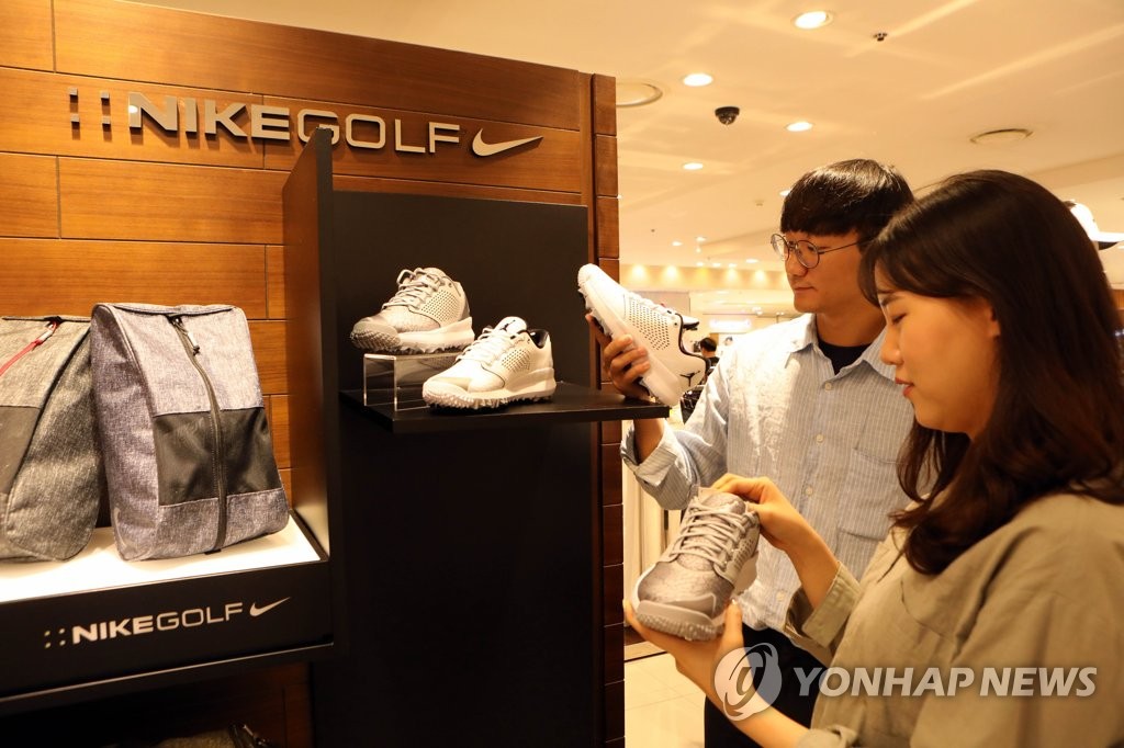 나이키골프롯데백화점 이미지
