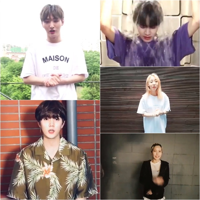 Good influence!The heat of the 2018 Ice bucket challenge, which singer Sean started, is getting hotter and hotter.As the participation of actors, comedians, and broadcasters becomes active, social interest is also increasing.The stars who have been identified are willing to join the Ice bucket challenge and are showing good influence.Ice bucket challenge is an event that aims to raise interest in and raise donations for patients with Lou Gehrigs disease (myotrophic lateral sclerosis and ALS) and is a campaign that began in the United States in 2014 and spread to the world.This year, Sean started on the 29th of last month. Sean encouraged much attention with the goal of building the first Lou Gehrig Nursing Hospital in Korea.Sean pointed to Park Bo-gum, Daniel Henney and swimming, and after that, they have taken over Baton and spread it faster and wider. It is a good deed that leads to donations as well as ice water.The 2018 Ice bucket challenge is on the 12th day of the 9th, and the participation of idol singers is actively continuing.Girls group MAMAMOO member Sola and Moonbyeol posted a video of 2018 Ice bucket challenge through the official SNS of MAMAMOO on the night of the 8th.Sola participated in the group B1A4 Jinyoung and the girl group SONAMOO Diana.Sola said, Thank you Jinyoung for giving me a valuable opportunity to join Ice bucketchallenge. For the first time in Korea, the Nursing Hospital for Lou Gehrig is being built.With the warm interest of many of you who watch this video, I hope that Lou Gehrig and his family will be treated and treated in a good environment, and I support him with a small power.Thank you, he added.For the first time in South Korea, Ice bucketchallenge, SONAMOO Diana was named for the construction of the Lou Gehrig Nursing Hospital, and got a good opportunity to participate in support and donation.I hope that the construction of Lou Gehrig Nursing Hospital and the Lou Gehrig people, and the family will be added with a small power.In addition, I will be interested and cheering for those who have many rare diseases. Group B1A4 Jinyoung and SONAMOO Diana, who pointed out Sola and Moon, also released a video of Ice bucket challenge participation.Jinyoung said, Koo Jun-yeop senior Tae-hang-ho senior was named as a sister-in-law and joined the Ice bucket challenge.Lou Gehrig Nurseing Hospital will be built for the first time in South Korea. I hope I can help a little.And Id like to ask you to support me a lot. The next person Im going to point out is Park Sung-woong, MAMAMOO Sola. Thank you.Group Wanna One members are also gathering topics by participating in the Ice bucket challenge.First, Yoon Ji-sung released the video of Ice bucket challenge participation, I participated in this ice bucket challenge as the point of NUESTW Rengun.I will pray that Lou Gehrig will be healthy. The next person I will point out is actor Choi Tae-joon, Momorand Hye-bin, and Wanna Ones Lee Dae-hwi.Following the Yoon Ji-sung, Lee Dae-hwi also joined the Ice bucket challenge.Lee Dae-hui posted a video on Wanna Ones official SNS on the day, I am very honored to be able to participate in the 2018 Ice Bucket Challenge, which is the purpose of establishing the Lou Gehrig Nursing Hospital.I hope my support will be a little bit of a boost for many people. I would like to ask your attention.I do not want to point out, and I hope that many people will join in meaningful work. Ren, who pointed out Yoon Ji-sung, also released a video of joining Ice bucket challenge.Len said, I would like to ask for your attention and support until the end so that Lou Gehrig Nursing Hospital can be completed.And I hope that the warm heart of all those who participate in the campaign will be warmly communicated to the Lou Gehrig disease and their families. As the 2018 Ice bucket challenge is attracting attention with the good influence of the stars, it is a response that it wants to achieve steady interest and goal rather than temporary interest.SNS
