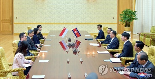 북한-싱가포르 외교장관회담