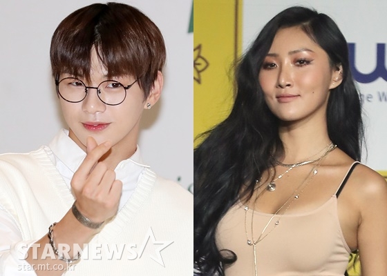 Kang Daniel of the group Wanna One and Hwasa of the girl group Mama Moo each ranked first in the Idol group individual brand men and women.The Korea Institute of Corporate Reputation announced on the 17th that Kang Daniel ranked first in the analysis of 445 brand big data of Boy Group individuals from May 14, 2018 to June 15, 2018 for the analysis of big data of Boy Group personal brand reputation.It is the number one record for 11 consecutive months.The Kang Daniel brand was highly acclaimed in the link analysis, saying, Its lovely, cute, handsome.Following Kang Daniel, BTS Jimin, BTS Jin, BTS Jungguk, BTS BTS BUY, BTS RM, BTS Sugar, Wanna One Hwang Min Hyun, Wanna One Ong Sung Woo and BTS Jay Hop were named in the top 10.Mamamu Hwasa ranked first in the girl groups personal brand reputation.From May 15 to June 16, 380 brand big data analysis of girl group individuals showed that Hwasa ranked first, AOA member Sul Hyun ranked second, and GFriend member mystery ranked third.Followed by (girls) So Yeon, GFriend wish, (girls) Woogi, AOA Ji Min, Girls Generation Yuri, Girls Generation Taeyeon and Twice Nayeon.Hwasa brand was high in link analysis, dignified, cool, healthy.