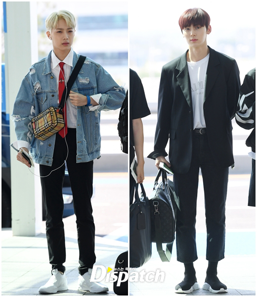 The group Wanna One left for San Jose through the Incheon International Airport on the afternoon of the 20th World Tour performance in the United States.Lai Kuan-lin and Hwang Min-hyun caught the eye with dramatic and dramatic fashion.Meanwhile, the World Tour Wanna One World Tour will be held in 13 cities including San Jose, Dallas, Chicago, Atlanta, Singapore, Jakarta, Kuala Lumpur, Hong Kong, Bangkok, Melbourne, Taipei and Manila starting from the Goche Sky Dome in Seoul on the 1st to the 3rd.Tumuch Fashion (Lai Kuan-lin)Fashion, my way.Black Dandy Boy (Hwang Min-hyun)Emperors Visual.