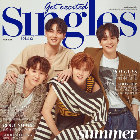 Fashion magazine Singles recently introduced the NUESTW as a cover model for the July issue through official Facebook; the four members of the NUESTW stared at the camera with a soft smile.It attracts Eye-catching by digesting unique fashion in a natural atmosphere.In another photo, you can get a glimpse of the charisma of NUESTW. We have completed the picture by adding sexy atmosphere to each of them with costumes and eyes.As soon as he was about to make a comeback to the first Latin genre, he felt intensely provocative.NUESTW will release its new album WHO, YOU (Hu, Yu) through various soundtrack sites on the 25th and hold a media and fan showcase to commemorate the release of the album at the Olympic Hall in Seoul Olympic Park on the same day.