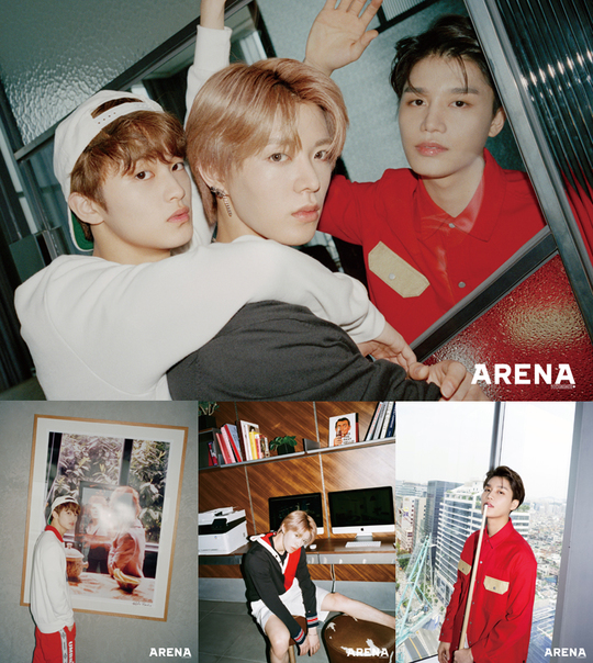 A swag-filled pictorial by NCT Mark Yuta Nakamoto Taiil has been unveiled.Mark, Yuta Nakamoto and Taiil showed the delightful moment of free youth in this picture, which was held in the July issue of the mens fashion magazine Arena Homme Plus.In particular, Mark laid out background music that matched Yuta Nakamoto and Taeil throughout the shoot, and enjoyed the pictorial work throughout.Park Su-in
