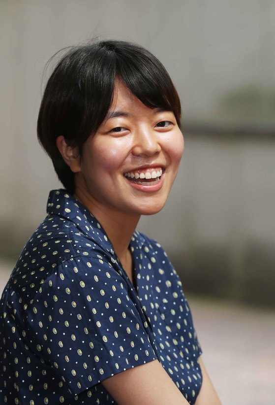 6·13 지방선거에서 서울 강남구청장에 출마한 이주영(녹색당) 후보.