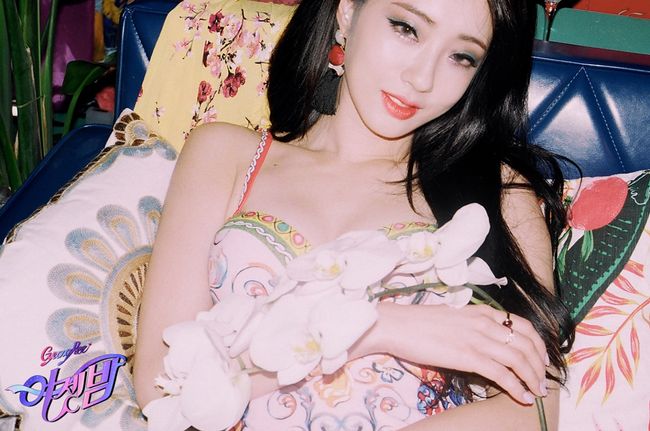 Nine Muses Kyungri first unveiled the concept photo ahead of his solo debut.Kyungri released the concept photo of his solo debut song Last Nights Curry, Tomorrows Bread through the official SNS of Nine Muses today (25th), raising expectations for his solo debut.In the open photo, Kyungri emits a Tropical summer mood and catches the eye at once.Kyungri, wearing a sexy and colorful patterned swimsuit, showed off her glamorous charm by revealing a slim waistline and a solid body line.In addition, provocative eyes and bold poses toward the camera showed the peak of sexy as Live Up to Your Name sexy diva.Kyungri will release his title song Last Nights Curry, Tomorrows Bread on July 5th in his debut seven years and go on a solo singer challenge.As it is the first solo album to give his name, he will be hotter in the summer with music and performance that utilize Kyungris personality.The title song Last Nights Curry, Tomorrows Bread is a trendy pop dance song with composer Jung Chang-wook, who made Nine Muses drama and Sia Junsus Love Like Snow Flowers, Kwill and Ownership and Jung Mins White Sulm.On the other hand, Kyungri released his solo debut song Last Nights Curry, Tomorrows Bread at 6 pm on July 5 andstar empire