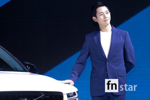 Actor Jung Hae In attended the Volvo Car The New XC40 Domestic Launch Event held at the Dynasty Hall of Shilla Hotel in Jangchung-dong, Seoul on the morning of the 26th.