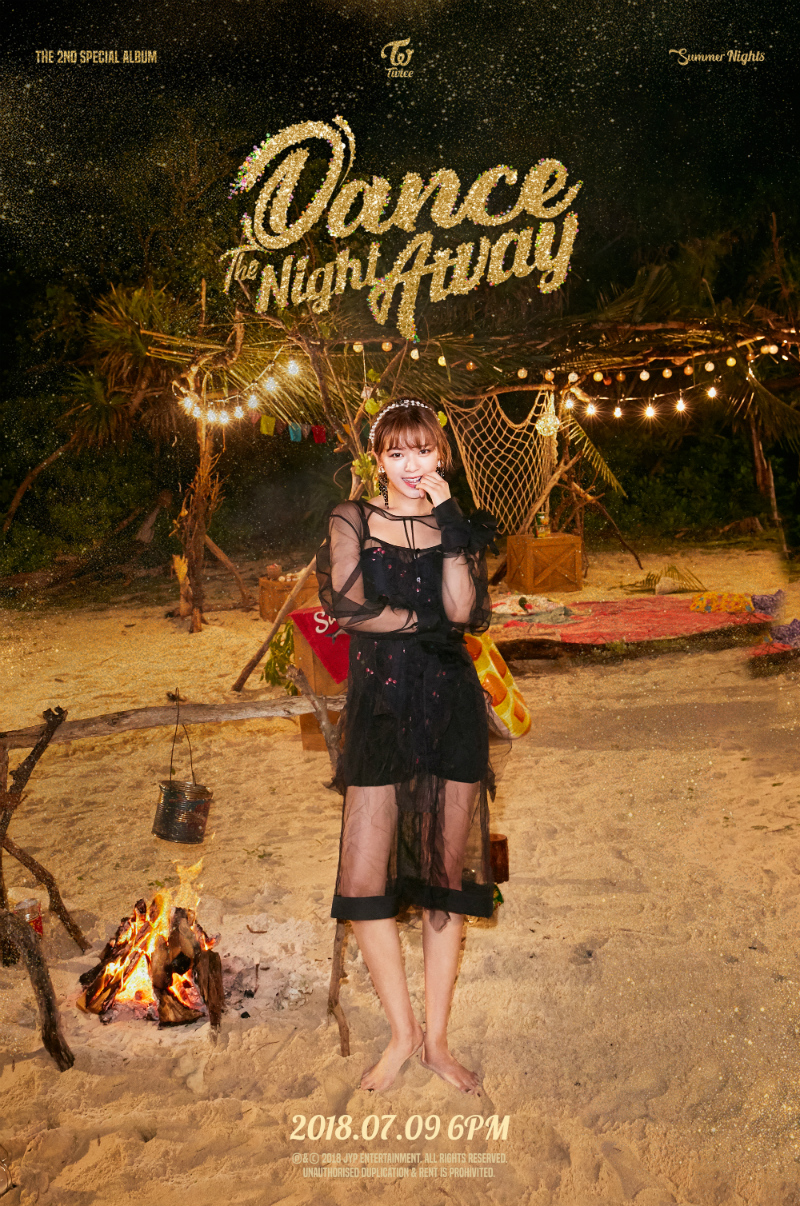 <p>Lucky Twice (TWICE) Nayon, neatly, the thigh boasted a mysterious beauty by exposing an individual Teaser of a new song Dance The Night Away.</p><p>Recently JYP entertainment (JYP) said, Lucky Twice will come and announce the new song Night Away from Dance on July 9, coming back, raised fans expectations. This JYP has released the team Teaser image which guesses the atmosphere of new song on June 27, and at the 0 th June JYP and Lucky Twice s official SNS channel Night Away from Dance Concept was included Personal Teaser picture 6 chapter was presented.</p><p>The first hero of the individual Teaser showed self-luminous beauty against the backdrop of places like Nayoung, square, and thighs reminiscent of these summer night resort beaches.</p><p>Individual Teaser Naka Nakayon in two kinds digested black dress and colorful pattern gloves, hats etc and represented elegant female beauty. Orderedly I attracted my eyes with a hairstyle that is clear in purity and a smiling marvelous face. Peach turned off trendy with off-shoulder One Piece, so as to shimmers who diverge their shining eyes and see off.</p><p>Lucky Twice is releasing the visual concept of the new song Night Away from Dance sequentially, boasting the charm of nine nine colors Party Girl and is expected to present a special summer night atmosphere.</p><p>Night Away from Dance is a song with cool and cool charm to make visible the heat of midsummer. Lucky Twice has already attracted high attention, with arbitrary performance through new songs, capturing the hearts of the summer of 2018 summer.</p><p>Lucky Twice released the mini 5 song title song Wattays Love? Released on April 9? (What is Love?) , Come back to the singing world for the first time in 3 months.</p><p>Last year Signal (SIGNAL) followed by Best of Best of Park · Chin Young X Lucky Twice Meet again Watts Love? (What is Love?) Various online sound sources Real time, daily , Weekly chart sweepstakes, warming chart 4 crown, following 12 crowns with various music ranking programs, MV also crossed YouTubes book 1 Okubu and set up a new record Lucky Twice from Dance Night Away in 9 consecutive popular march.</p><p>Especially this time, Lucky Twice who will release new songs in summer and release Lucky Twice which is Monopoly patent will be upgraded to release healthy energy and playful, youthful and plump flying charm It is going to be a special gift to many welcoming people.</p><p>Meanwhile, Lucky Twices new song Night Away From Dance will be released on each sound source site at 6 pm on July 9</p>
