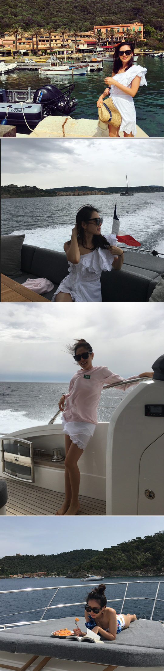 <p>On Saturday, Son Ye-jin gave a picture of his recent SNS update on the trip.</p><p>Son Ye-jin in the photograph showed spiritual sexy beauty with a white asymmetrical dress showing shoulder and clavicle, whether to fully enjoy the wind blowing on the boat with sporty attire. She flaunted her beautiful face against a backdrop of a small port like a picture, and fell on her boat in swimming suit and got her sensual appeal.</p><p>Son Ye-jin played a role of Yunjin in JTBC recently airing finished JTBC It is a beautiful older sister who often bought rice and received a great love</p>