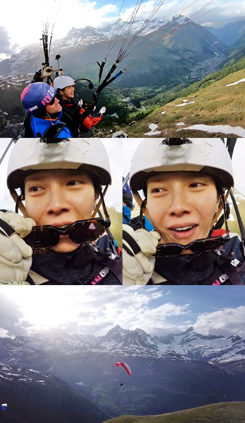 Running Man Song Ji-hyo flies in Switzerland skyOn SBS Running Man, which is broadcast on July 1 (Sun), actor Song Ji-hyo is unveiled in the skies of Switzerland.The luxury package team, consisting of Kim Jong Kook, Haha, Song Ji-hyo, Yang Se-chan, Hong Jin Young and Kang Min, chose Paragliding as a course they wanted to do in Switzerland.The members could not hide their excitement in the expectation that they could feel the Switzerland scenery properly, but as soon as they got on the dizzying high experience site, they turned into cowards and laughed.Even the ace Song Ji-hyo appeared nervous; Song Ji-hyo jumped into the Switzerland sky with a scream, but failed to open his eyes for a while in fear.But Song Ji-hyo, who soon adapted, skillfully surprised everyone by enjoying paragliding.Song Ji-hyo, who enjoyed nature, admired the spectacular scenery of Matterhorn and was tearful as if he had crossed his feelings.Meanwhile, Yoo Jae-suk, Ji Seok-jin, Lee Kwang-soo, Jeon So-min, Lee Sang-yeop and Lee Da-hee of the UK Body Package will be fiercely confronted with the final Wing Walking Exemption.Song Ji-hyos Switzerland skies can be seen on Running Man, which airs at 4:50 pm on July 1.