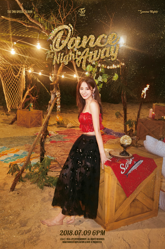 <p>Lucky Twice Multi-string, Chae Yong, TZUYUs personal Teaser has been released.</p><p>JYP Entertainment (JYP) has released 6 Teaser images of multiple strings, Chae Young, and TZUYU with a visual concept of Night Away from Dance on various June 30 Morning JYP and Lucky Twice SNS channels.</p><p>Lucky Twice opened 28 individuals Teaser of Niigata - Chae Young - TZUYU this time, followed by personal Teaser of Sana - Jihyo - Mina 29, 9 nine - ordered - Momo, 28 completed 9 charming glittering charm.</p><p>Three members attracted Snowy Road to Red Light Patiluk where hot visuals stand out.</p><p>Multi-strings showed a flashy visual on long straight hair with blond hair and diverged womens beauty with red & white fashion. Chae Young is a two-branched hairstyle, boasting a charming hip han expressing youthfulness and soccer jersey in one piece. TZUYU gathered Snowy Road gifts with beautiful looks and bright elegant mature beautiful lighting the darkest night.</p><p>Lucky Twice is promoting the curiosity of fans by sequentially presenting various Chizhin contents such as image Teaser, track list Teaser, and so forth ahead of the forthcoming July 9 new song Night Away from Dance. Night Away from Dance is a song with cool and cool charm that makes the heat of midsummer visible, so Weson underwritten the lyrics.</p><p>In the new album Summer Nights of Lucky Twice who was transformed into a summer girl, the title song Night Away From Dance and the new song Seven The addition of Rex (CHILLAX) , Shot thru the heart (Shot thru the heart) , a total of 9 songs are recorded</p>