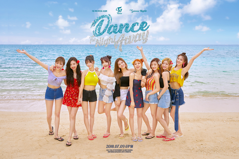 <p>Lucky Twice (TWICE) will showcase the cool beachwear fashion through the new song Dance The Night Away organization Teaser and gather the gaze.</p><p>On July 9, Lucky Twice makes a comeback after announcing a new album Summer Nights and a title song Night Away From Dance. Firstly, JYP Entertainment (JYP) released an association depicting the appearance of Lucky Twice who transformed into A Midsummer Night Party Girl and members separate Teaser image and track list Teaser relayed and amplified fans sense of expectation I am doing.</p><p>On July 1st, JYP released two additional Teaser images that included the concept Night Away from Dance on that and Lucky Twices various SNS channels.</p><p>Lucky Twice in this Teaser stirred the blue sea and blew out a cool charm with a bright smile. Nine members are suitable for summer vacation such as short pants, mini skirts, One Piece, and present a cool impression on the beach look where each individual character exudes.</p><p>Lucky Twice makes a comeback with Summer Girl which garnish the summer of 2018 gorgeously through the new song Night Away from Dance.</p><p>According to the track list, Night Away from Dance is a topic that is clearly revealed by Wheesung in charge of lyrics. Wheesung, who has been in charge of lyrics of big hit songs such as Yunnas Password 486, Tiaras Mad Crazy for You, Ehlee Heaven and so on through the new song Night Away From Dance Only Lucky Twice wonder whether it will bring synergistic effect to refreshing, youthful charm.</p><p>Lucky Twice The new album Summer Night includes three new songs including title song Night Away From Dance and Seven Rex (CHILLAX), Shot Through the Heart, April 9 A total of 9 songs including recorded songs such as mini 5 volumes Watts Love? (What is Love?) Will be recorded.</p><p>In particular, the track Shot Through the Heart is a member of Lucky Twice members, Sana and Mina as a songwriter, further enhancing the curiosity of fans. This is the first time that three members are in charge of lyrics for Lucky Twices new song.</p><p>Last year Signal (SIGNAL) followed by Best of Best of Park · Chin Young X Lucky Twice Come again Wat is Love? Various on-line sound sources Real time, daily, weekly charts Volume , Heating chart 4 Crown King, various music ranking program also followed 12 crowns, MV also crossed YouTubes book 1 Okubu beyond 1 8 Okubu Breakthrough new record Lucky Twice is the first comeback in 3 months  Night away than dancing to nine consecutive popular home runs.</p><p>On the other hand, Night Away from Dance will be released at each sound source site at 6 pm on July 9</p>
