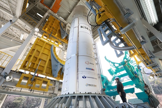 韓国型試験発死体 QM/資料写真=韓国航空宇宙研究員