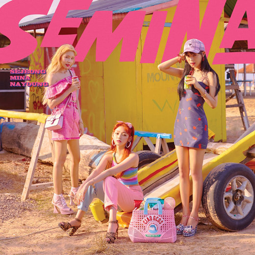 Jellyfish Entertainment released the album cover image and track list of girl group Gugudan unit SeMina (Sejeong Mina Na Young) on the 5th.Sejina, Mina and Na Young will all show different images. The single album SEMINA cover image also predicts the charm of three strong three colors.Sejeong, who is loved by a friendly and healthy image, has revealed a unique charm with an intense transformation, and Mina, who is emerging as a 20-year-old Wannabe star, has a trendy yet refreshing feeling.Here, Na Young, who has returned to a mature atmosphere with a sophisticated appearance, is concentrating on Attention with various charms.The tracklist image included information on a total of three tracks, including the title song Samina and the song Ruby Heart.The title song Samina is a customized song of Semina that digests stable singing ability and various ranges, and the title of the member group name is similar to that of the company.There is interest in what lyrics Kim Ji-hyang and Mina of the melody person put their names on the lyrics.Ruby Heart is a light song that will blow off the heat, and you can meet the cool vocals of the members of the three Mina, the agency said.The announcement at 6 p.m. on the 10th.