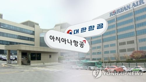 대한항공·아시아나항공 합성 이미지 [연합뉴스 TV 제공]