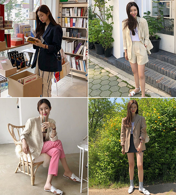 If you want to top model in a different fashion, not a obvious style to wear every day, lets refer to the daily wear fashion of stars who are rumored to wear well.In the official appearance, I looked at the fashion of actors Oh Yeon-seo, Cha Jung-won and singer Sandara Park, who have shown a wonderful style in everyday life as well.What is the secret to ittem and styling of stars who are known to wear well?Oh Yeon-seos Ittem ..T-shirt & bagThe fashion item that Oh Yeon-seo enjoys is a T-shirt, preferring a design with cute illustrations, characters and typo decorations on the basic T-shirt.Choices T-shirts with colorful colors such as RED, yellow, and blue to complete a lively look.T-shirt sizes are more relaxed with Choices than overly sticky.Oh Yeon-seo is easy to follow because it matches jeans with T-shirts and creates a neat yet stylish basic look.Oh Yeon-seos Ittem is a mini bag that always matches a youthful T-shirt, jeans, shirt and jeans.Choices various shapes of bag, but Choices the size of small mini bag or medium bag.Choices calm colors such as black, gray, and indi pink rather than overly colorful colors, and creates a combination of the overall style.The length of the bag strap is relatively short, so it is carried out to the bag in the middle of the body. It is lightly spread over one shoulder rather than crossback.Cha Jung-wons Ittem...Jacket & BloussCha Jung-won is a fashionista that comes to mind on Instagram recently with a neat and innocent styling.It is no exaggeration to say that the styling using a neat jacket falling to Ilja Gort is a signature of Cha Jung-won.Cha Jung-won unintentionally spans a silhouettes fraught jacket with no waistline, completing a stylish nomcore look as if it were not cool.Inside the jacket, a neat T-shirt or dress with a deep neckline matches to create a comfortable atmosphere.Beige, navy and other solid jackets in one color, or a calm check pattern jacket with a jacket to add points.Walking slightly on the sleeves is Cha Jung-wons styling tip: revealing a slender wrist, highlighting accessories or making dirty Feelings.Cha Jung-won completes a neat look by matching a pair of generous fit mini skirts, slacks and shorts that do not overemphasize the body of the Ilja Gort jacket.Cha Jung-won makes a neat atmosphere with a blouse with a feminine detail when he does not wear a jacket separately.Cha Jung-won creates a lovely atmosphere by Choices the delicate and shiny material that looks like a glow, and the lace material with frill decoration, or Choices the shirt of pastel tone.When wearing a shirt, it is important to unbutton several buttons to lightly reveal the neckline, and to walk the sleeves slightly when wearing a long sleeve shirt.Sandara Parks Ittem .. hat & pattern itemSandara Park is a trendy and unique style.Rather than sticking to one style, it perfects various styles that fit the time. Sandara Park, who tops the style from street fashion to feminine look, is especially the hat.Ballcaps, as well as bucket hats, raffia hats, fur hats, and various hats are freely matched to complete the style.The Robin Hood T-shirt and the trench coat match the bucket hat with the pattern, and the nice Denim jacket matches the Burberry ball cap with a bright check pattern.The RED Dot Long dress, which comes down to the ankle, matched the raffia hat suitable for the summer atmosphere.Sandara Park enjoys a look that uses pattern: Choices a lovely floral dress, or matches a stylish stripe skirt and Denim to make a splash.The key to a nice pattern is to balance the style.It is to add a colorful item to a neat look rather than mixing various patterns.When wearing colorful elephant pants, match clean sneakers and white T-shirts, and wear solid color Robin Hood T-shirts and roll-up denim jeans when wearing a large check shirt.Among the various patterns, Sandara Park has recently disappeared from the British fashion brand Burberry.Sandara Park has featured a variety of Burberry items with classic checks on Instagram.Sandara Park has mixed various Burberry items such as Burberry ball cap with rainbow pattern, check shirt, pants, skirt, trench coat with other items.Burberry ball caps, pants and white T-shirts, and Burberry check skirts and fanny packs on RED T-shirts.He also showed a short-sleeved Burberry shirt with green color lining and a so-called custom fashion by matching the light blue sneakers.The thin Burberry shirt was put in the belt and directed like a coat.Oh Yeon-seo, lovely with T-shirts...Cha Jung-won, trendy Sandara Park