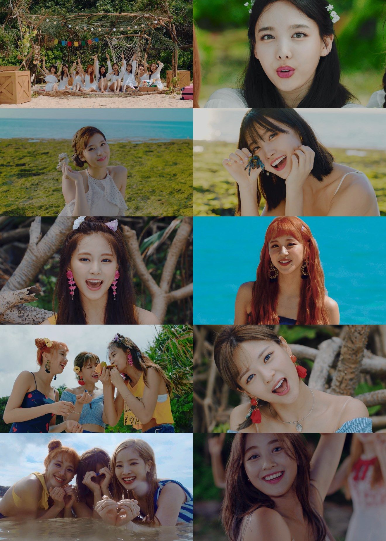 TWICE released its special album Summer Nightstand at 6 p.m. on the 9th and released the title song Dance the Nightstand Lee Jin-hyuk soundtrack and Music Video.This album is the second album after the special 1st album TWICE Coaster: Line 2 (TWICEcoaster: LANE 2), and the fifth mini album What Orange Is the New Black Love?(What is Love?) than the gods in three months after The album featured a total of nine tracks, including three new songs and six songs from What Orange Is the New Black Love.The new title song Dance The Night Away is an uptempo pop song expressing the youth of nine members who live with special happiness.Wheesung wrote a hit song with a senior singer, Yoonha Secret Number 486, Tiara Crazy Because of You and Ailee Haven.The lyrics, which remind me of a party that TWICE members gather together under the moonlight, are impressive: they doubled the cool Feelings, which are blowing heat in an atmosphere that blends with nature.At the same time, it captures the bright and healthy image of TWICE.You and me in the moonlight / Star Flower Festival Open Night/Springings and dancing with the sound of waves/This Feelings is really perfect!/ Play with us/Windows You come this way/With you and me and the world/With you all night long, yes, its good.Music Video, which starts with TWICE drifting, has the fun of taking various uninhabited lives of its members.We share coconut juice, enjoy swimming, and enjoy the beach volleyball. In the afternoon, we enjoy the campfire together and enjoy the pleasure of drifting on the uninhabited island.Music Video At the end of the game, TWICE members who appeared in tiredness were filled with cute charm.The middle-of-the-way dance attracts attention with its dynamic gestures, and it is impressive to see the difficult movement in cement digested on the sandy beach where the sun is shining.The ranks that are scattered in a row and then gathered in triangles make TWICEs dance more colorful.The album included additional new songs Chillex (CHILLAX) and Shot Thru the Heart.Among them, Shot Through the Heart attracted attention by participating in the first song by TWICE members Momo, Sana and Mina.It is a pop dance song that combines lyrics that express a frank mind toward a boy who does not care about himself.Chilex is impressive that it places a refreshing Feelings dance hall beat and uses the theme of instrument marimba with seasonal Feelings.I stop for a while and give an exciting rest to those who listen to the lyrics that express my desire to leave somewhere.TWICE will start comeback activities starting with TWICE Dance The Night Away SPECIAL V LIVE to commemorate the release of the new album through Naver V LIVE at 8 pm on the day.