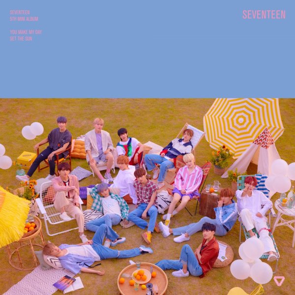 Group Seventeen presented a comeback official photo full of reversal charm.Pledice Entertainment, a subsidiary company, announced today (9th) through the official SNS channel of midnight Seventeen, SET THE SUN ver of the mini 5th album YOU MAKE MY DAY (Y Make My Day).# 4 group official photo set of two sets, and started a comeback countdown.In the photo, Seventeen shows a new charm by revealing the opposite charm of 13 colors and chicness in a strong color.In the first public image, Seventeen directed the 13 boys enjoying Picnik in the blue nature on a hot summer day, and gave a refreshing feeling to the person who laughed brightly.In the second photo, as if the Picnik of the middle of the day was over, the Seventeen is making an emotional and faint expression with excellent eyes, and the charismatic face is staring at the front and showing various aspects, which can be compared with the daytime version.Seventeen, who has released all of the groups official photos, is showing fans images by each member of the concept and each unit before the comeback, and is communicating with fans with various teaching contents.Seventeen, a week before the comeback until the 16th, will release content about the soundtrack in earnest, including track list, highlight Medley, and music video Teaser, which is stimulating fans curiosity about the mini-fifth title song What the hell they will show as the representative icon of Cheongryangdol, Seventeen,Seventeens new song What will be released on each online soundtrack site at 6 pm on July 16.Photo: Pledis Entertainment
