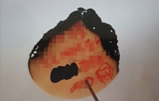 워마드 성체 훼손 논란. /사진=온라인 커뮤니티