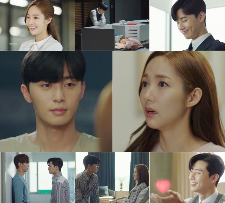 Kim Secretary also has its own maximum 9% neck. Park Seo-joon Min-young A poem The 11th TVN drama Why is Kim Secretary? 11 times recorded an average of 8.7% and 9.8% of the nationwide households of paid platforms that integrate cable, satellite and IPTV, including Major TV Channel, and the first time drama including cable and general TV.TVN Target 2049 ratings also averaged 6.4% and up to 7.6%, ranking first in all channels including Major TV Channel for 11 consecutive episodes.On the day of the show, it was revealed why Park Seo-joon (Lee Young-joon) had to hide the truth of the kidnapping case from Park Min-young (Kim Mi-so).When the kidnapper chose to die 24 years ago, Park Seo-joon desperately prevented Park Min-young from seeing the kidnapper who died.He was a young boy, too, though he was a Park Seo-joon who had been a good and well-mannered Park Min-young.Park Seo-joon said, I was glad to see Park Min-young without a memory about kidnapping at the time of reunion as a boss and secretary.I am enough to carry the memory of that day for the rest of my life. I wanted to keep Park Min-young with me afterwards, and I hired him as my performance secretary and tried to be with him: I realized then that I could never let you go.I was the one who should not be you from the beginning. The narration peaked at the peak of A poem.Park Min-young made a firm commitment, holding both hands, saying, Please promise me that you will not hide anything in the future.Then, Lets bury the memories that were bad like us in the ground. He laughed lovingly. He comforted Park Seo-joon, who had to endure the pain alone.The straight-line romance ripe up expectations.