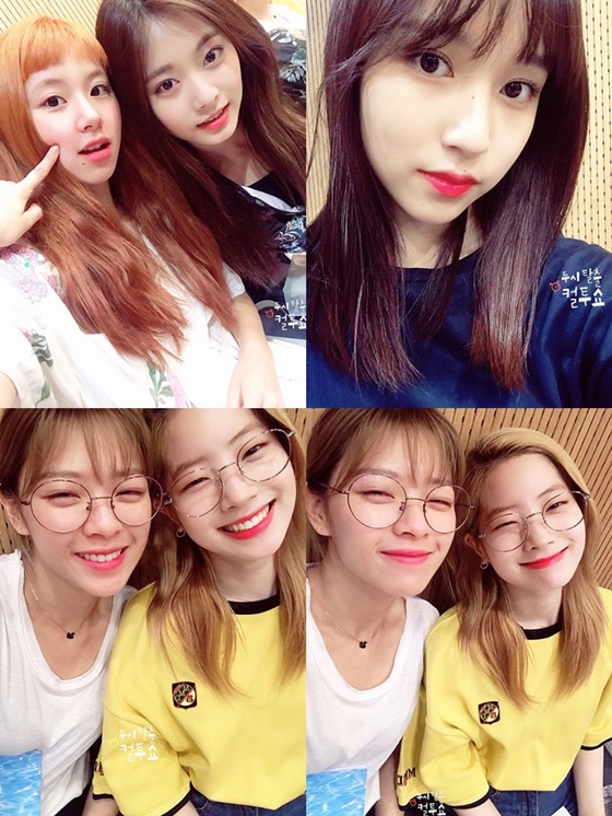 On the afternoon of the 12th, SBS Power FM Radio Dooshi Escape TV Cultwo Show official Instagram said, Todays special invitation! Im with TWICE!I release the selfie of blessing! And several photos of TWICE members were posted.The photo shows Momo - Nayeon, Jihyo - Sana, Chae Yeon - Tsuwi, Jung Hyun - Dahyeon pairing with selfie with a charming expression.In particular, Mina took a selfie alone and showed off her extraordinary beauty.TWICE appeared on TV Cultwo Show on the day and introduced the title song Dance The Nightstand Away of the second special album Summer Nightstand released on the 9th, and delighted fans by showing their witty gestures.