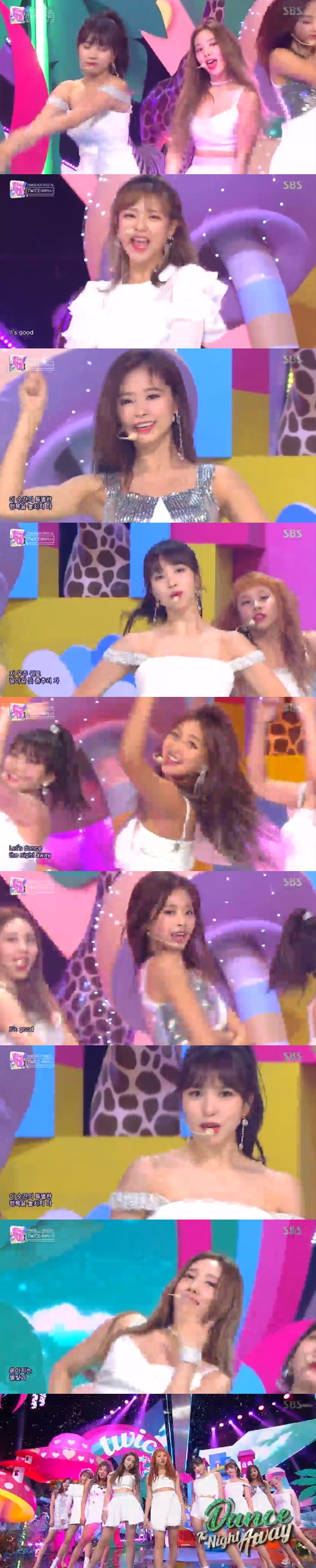 Apink is sweeping the top of the music network.On July 15, SBS Inkigayo, Apink No 1, red adolescent Travel and Momorand BAAM clashed for the first trophy.The tally showed that this weeks number one spot went to Apink.Thank you to the Plan A Entertainment family, said Apink Lantern. Thank you fans, Namju added.On the other hand, TWICE, which was the first summer activity after debut, made a comeback and showed off the summer queen aspect.TWICE revealed its bright and healthy energy through its new song Dance the Night Away.Girl group Gugudan member cleaning, Mina and Na Young also made a comeback with the newly formed Gugudan Seminar aimed at summer.The new song Samina is a dance song that reinterprets the Blues genre in a modern way. It has a unique vocal line and singing ability.Jessie and Basti, MyTin, Shin Hyun Hee and Kim Rutts comeback stage were also introduced.Jessie has made the atmosphere feel good with her new song Down, which features unique soul-filled vocals and rap.pear hyo-ju