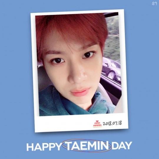 Lee Tae-min of SHINee celebrated her 18th birthday.On the morning of the 18th, SHINees official Instagram account released a picture with a congratulatory message entitled Happy TAEMIN Day # 180718 #SHINee # SHINee #TAEMIN #Lee Tae-min.The posted photos include a phrase celebrating Lee Tae-mins birthday and a photo of his selfie, especially Lee Tae-min, who caught his eye with charismatic eyes on his poisonous immaculate skin.Meanwhile, SHINee, which Lee Tae-min belongs to, will hold SHINee WORLD J presents ~ SHINee SPECIAL FAN EVENT ~ at Japan Tokyo Dome on the 26th, and will release the 15th Japan single Sunny Side on August 1st.