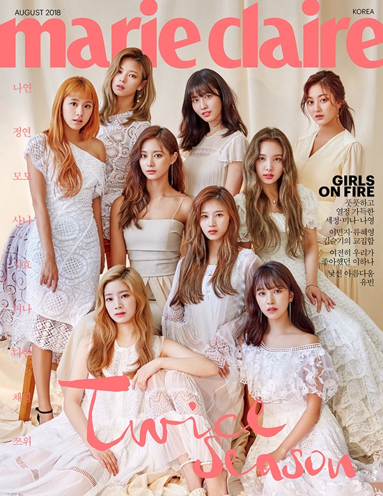 TWICE, which has been actively performing with its recently released new song Dance The Night Away, has decorated the cover of the August issue of the Korean Independent Animation Film Festival, which was released on the 18th.In the open photo, TWICE was wearing a long dress and overwhelmed the atmosphere by showing off the goddess-like figure. In the unit cut, various pictures were completed with different charms.Jihyo, MOMO, and Sana showed romantic styling by wearing a dress with a flower pattern, and the youngest lines Dahyun and Chae Young showed a cute look and a lovely charm.In an interview that was held together, they expressed their feelings about Shinbo.Member Sana said that he participated in the song for the first time with MOMO and Mina on this album, and member Jihyo reported on the album preparation behind the story, saying that his skin was burned a lot while shooting music video.Unlike previous choreography that used a lot of hands, this title song choreography is really exciting because there are many choreography that moves the legs, Tsuwi and Nayeon added about TWICEs signature choreography, which is always a hot topic.More pictures and videos of TWICE can be found in the August issue of Korean Independent Animation Film Festival./ Photo: Korean Independent Animation Film Festival