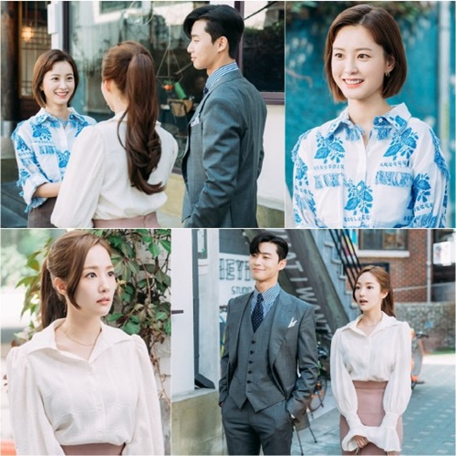 Why is Secretary Kim doing it? Park Seo-joon - Park Min-young and Jung Yu-mi gather in one place.Jung Yu-mi will be on the 14th episode of Why is Kim Secretary which is broadcast today (19th) as a limited-class cameo.TVN Why is Secretary Kim (hereinafter referred to as Kim Secretary), which boasts a popularity of syndrome class, is also showing attention in the topical category for the sixth consecutive week, with the number one audience rating of the terrestrial-containing drama including the terrestrial.Park Seo-joon - Park Min-young - Jung Yu-mi is in one place, Three-way face-to-face steel is released.This is a still showing Lee Young-joon (Park Seo-joon) and Kim Mi-so visiting a restaurant run by an acquaintance of Young-joon. Young-joons long-time acquaintance and actress Jung Yu-mi is appearing as a girlfriend to raise expectations.In particular, Young-joon and smiles with different expressions in the stills are attracting attention. Young-joon, who finds Yumi in front of the restaurant, looks like his youngest sister.On the other hand, the smile beside him is a look of Yumi and a little surprised and stopped with his eyes round.Yumi, who greets the two people, is revealed and attracts attention.Young Jun introduces his lover smile to Yumi, and Yumi is asking for a handshake with a bright smile toward a smile on the opposite side.In addition, a smile that has never been jealous is caught in a jealous expression, which raises curiosity.The smile is wide-eyed and the lips are closed, and I can feel that the smile that keeps calm is always embarrassed.In fact, the smile was not aware that Young-joons acquaintance was a woman, and it stimulates curiosity about how Yumis appearance will affect Young-joon-Smile.Kim said, First of all, I would like to thank Jung Yu-mi, who accepted the cameo appearance.The production team was also impressed by the smoke that caused a cute tension between the two-bak couple and the catch-up to Park Seo-joon, he said. Especially, Park Min-youngs cute jealousy will be included.Also, this will allow you to see the Tubak couple who spend more time with Al Kong. On the other hand, Why is Kim Secretary doing it is the top spot for the sixth consecutive week, and he is continuing to run fast as the strongest player in the drama drama, such as winning the first place in the drama drama of the same time zone including terrestrial broadcasting.Today (19th) at 9:30 p.m., 14 episodes will be broadcast.PhototvN offer