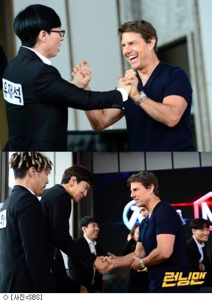 Broadcaster Yoo Jae-Suk and Hollywood actor Tom The Croods finally met.On the 20th, SBS entertainment program Running Man production team released a steel showing Yo Jae-Suk and Tom The Croods.The recent recording of Running Man featured Hollywood actors Tom The Croods, Henry Carville and Simon Pegg, who promoted the movie Mission Impossible: Fallout.Yoo Jae-Suk, who was called Yurs Willis and Yums Bond in Running Man and played an active part in the spy mission, and Tom The Croods, the end king of spy movies,In the actual shooting scene, the two people showed a friendly appearance.Meanwhile, the meeting between Yoo Jae-Suk and Tom The Croods will be unveiled at Running Man which will be broadcasted at 4:50 pm on the 22nd.It will be broadcasted at 4:50 pm on the 22nd