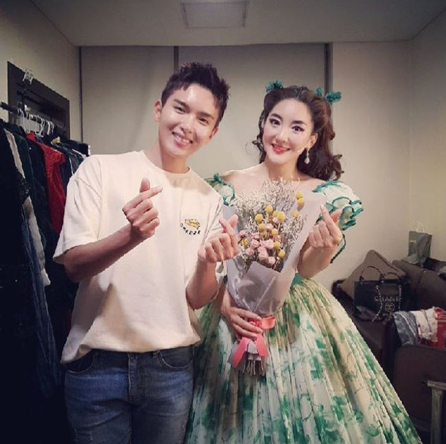 Singer and musical actor Sea was impressed by the surprise event of junior Kim Ryeowook.Sea said on his 21st day in his instagram, My wonderful brother ~ Kim Ryeowooks surprise event ~ great success!!And released a photo taken with Kim Ryeowook.Sea in the public photo is smiling with Kim Ryeowook, who visited the musical Gone with the Wind performance hall, with a hand heart.Sea then thanked Kim Ryeowook for the surprise event, I am the first junior like you, I am the discharged event. My sister who sneaked. Nuclear impression. Thank you.Sea is currently playing Scarlett OHara in musical Gone with the Wind.Kim Ryeowook is anticipating active activities throughout the past 10 days.sea Instagram