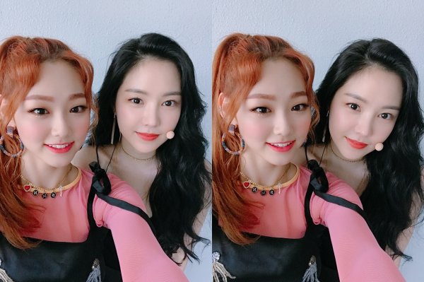 Mina of the Gugudan seminar unveiled a Waiting room self with A Pink Son Na-eun, capturing the publics attention.Mina released a photo of the Waiting room with A Pink Son Na Eun through the official SNS channel of the group on the afternoon of the 22nd.With the phrase Its my birthday today, I released a picture of # A Pink # Son Na Eun # Gudan Seminar # MINA # Makbang Fighting and focused on the fans.Mina, who appeared as a member of the Gugudan seminar on SBSs Popular Song, filmed a selfie in the Waiting room with A Pink Son Na-eun, who met as a cast member on the day.I feel happier than ever since I am a senior in the music industry who has always captivated me with my seniors who want to be together.The two people capture their eyes by shooting with a bright expression and a cheerful atmosphere as if they show the affectionateness of the music industry.Both gave a bright makeup with orange tone lip color, giving a lively atmosphere and expecting real Beautiful looks.Mina and Son Na-eun, who are working as a seminar and Apink, respectively, have been attracting attention as a recent Beautiful looks, so they have focused their attention on the self-portraits together in the Waiting room.Especially, it was a hot reaction because it was a meeting of members who had a clear face and a clear face.photo club SNS