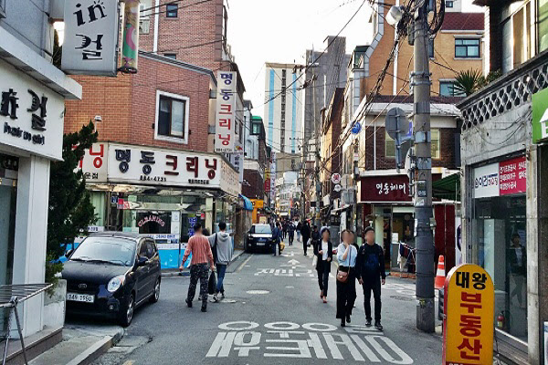 시장골목 이미지