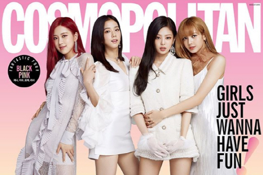 The beauty of the girl group BLACKPINK has focused attention.On the 28th, YG Entertainment Yang Hyun-suk posted a picture of BLACKPINKs Cosmo Politan August issue on his SNS.In the picture, there is a picture of BLACKPINK, which shows four-color charm.BLACKPINK boasted a unique atmosphere through the picture.BLACKPINK, which has a variety of charms ranging from innocence to sexy and girl crush.Especially the lovely visual made it impossible to take an eye off one attempt.Meanwhile, BLACKPINK released its first mini album, SQUARE UP, released on the 15th of last month, and is currently working as a follow-up song Forever Young after finishing the title song Tududoudu.